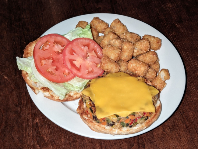 Veggie Burger & Fries