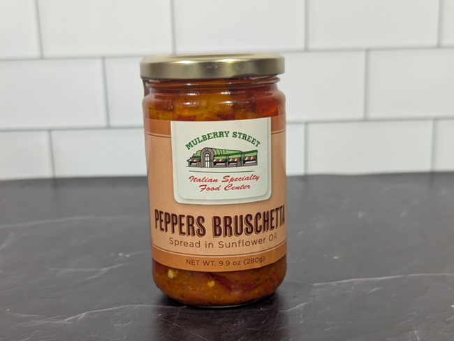 Mulberry Street Peppers Bruschetta