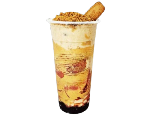 (Tornado Biscoff) Biscoff Strawberry Smoothie Cup