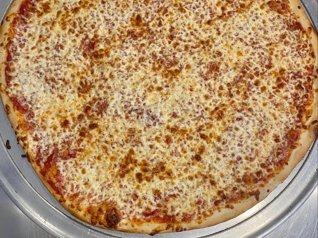 8 Cut Round Cheese Pizza