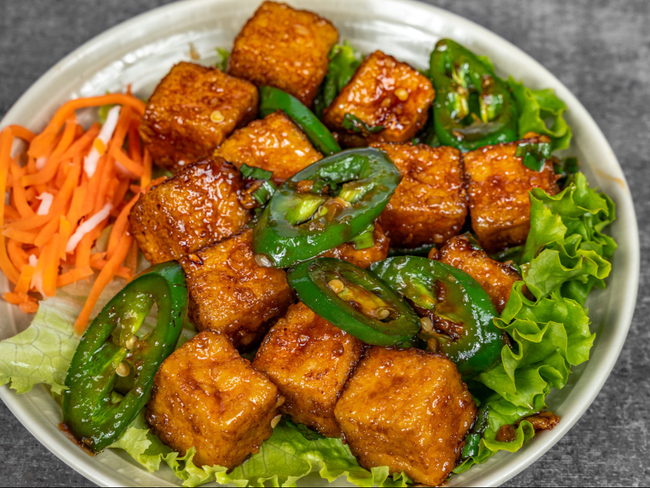 *Spicy Garlic Tofu Appetizer*