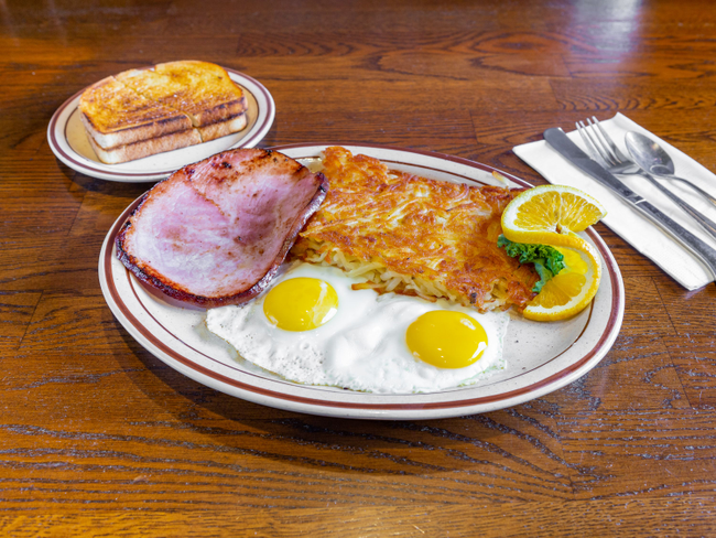 1. Ham & Eggs