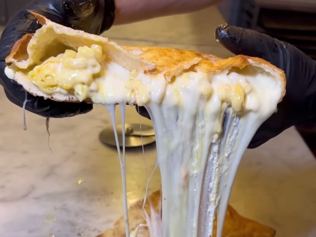 Mac & Cheese Calzone