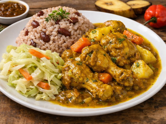 Curry Chicken Plate
