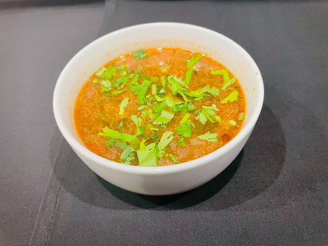 SS3. Rasam(gf) (Spicy Tamarind Soup)