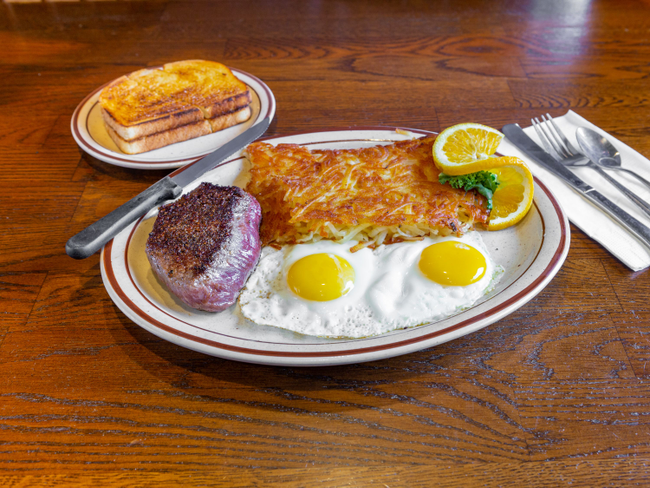 8. Top Sirloin & Eggs