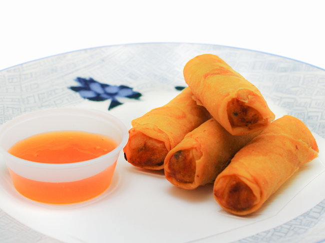 Veggie Spring Rolls (4)