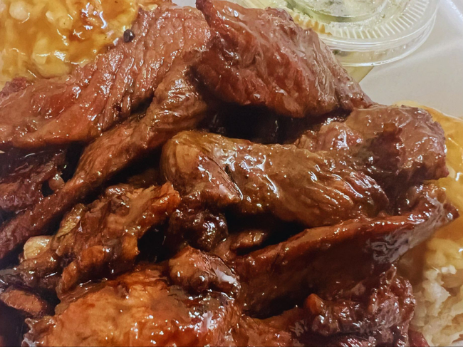 *Single Teriyaki Beef Plate