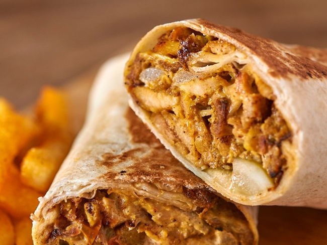 (1) CHICKEN SHAWARMA WRAP