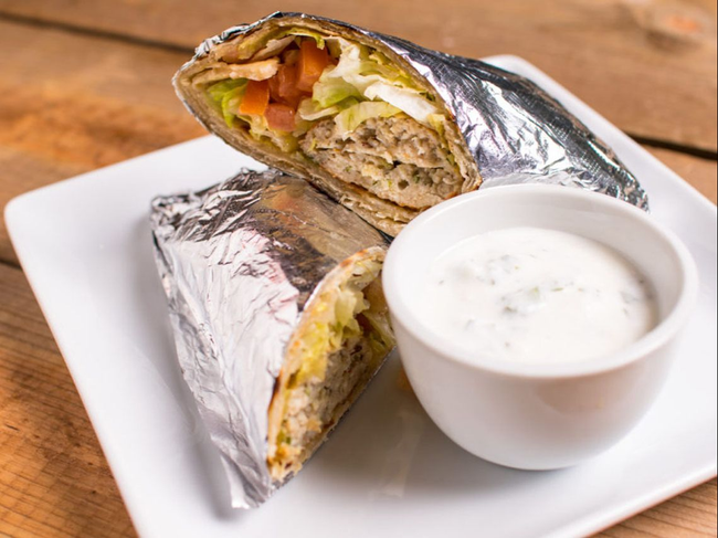 PW5. Lamb Seekh Kabob Wrap