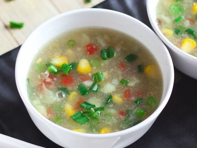 Sweet Corn Chicken Soup