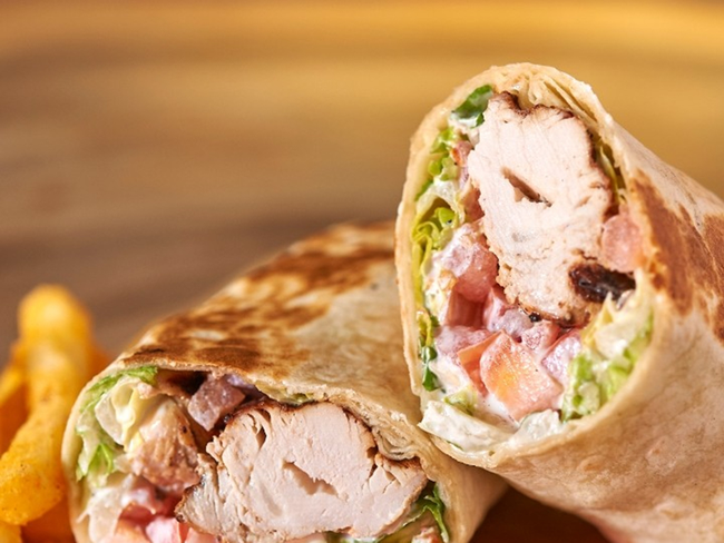 (2) CHICKEN KABAB "TAWOOK" WRAP