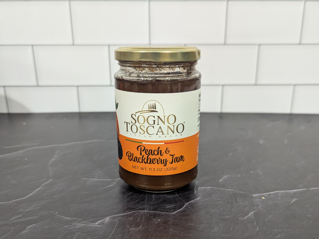 Sogno Toscano Peach & Blackberry Jam