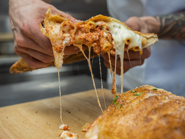 Baked Ziti Calzone
