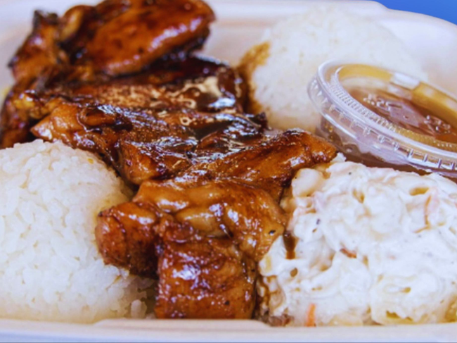 *Single BBQ Chicken Plate