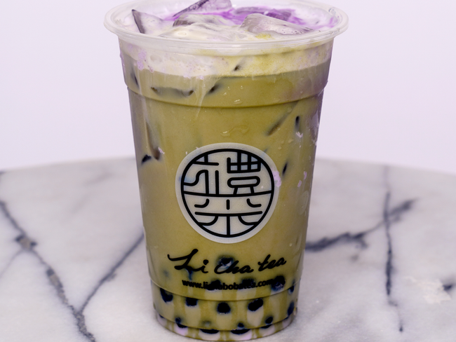 Lavender Matcha Swirl