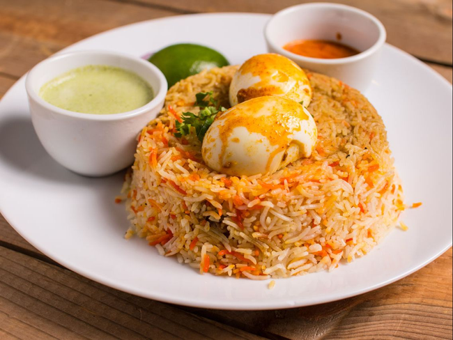 BY8. Egg Biriyani (gf,d)