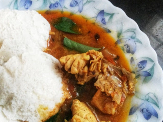 Chicken Kari Idly