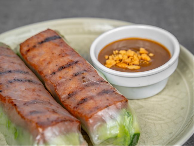*Pork Sausage Spring Roll*