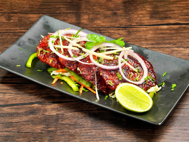 Lamb Chapli Kebab (4pc)