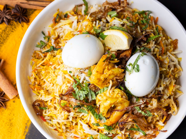 BY7. Shrimp Biriyani (gf,d)