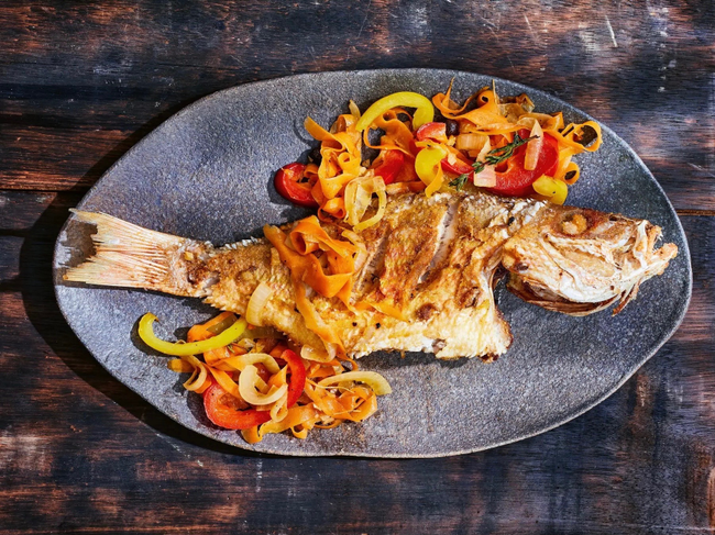 Escovitch Fish (Fried Fish With Pickled Sauce)