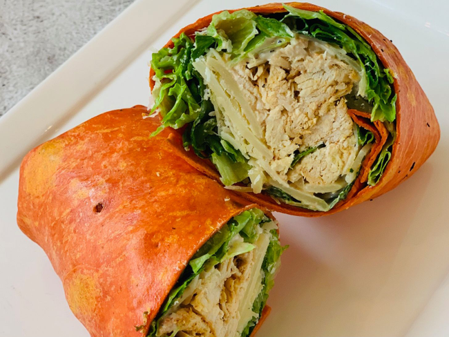 Chicken Caesar Wrap (Halal)