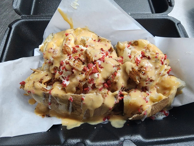 Loaded Jumbo Baked Potato