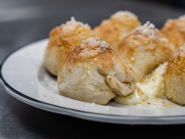 Parlor Garlic Knots With Vodka Sauce