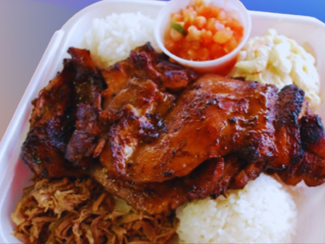 Hawaiian Combo Plate