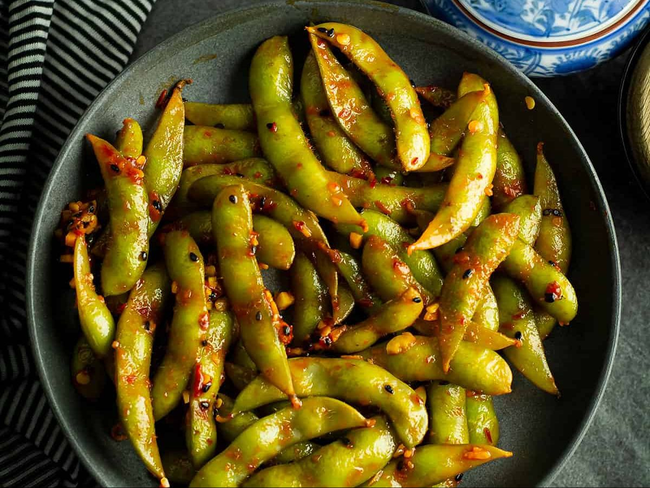 Garlic Spicy Edamame