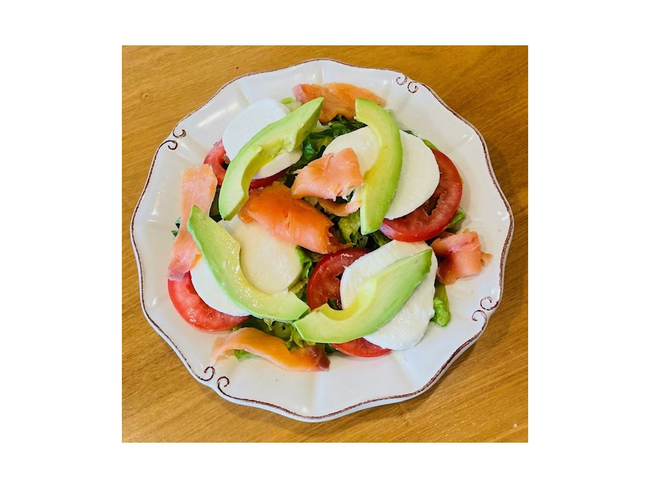 Salmon Primavera Salad