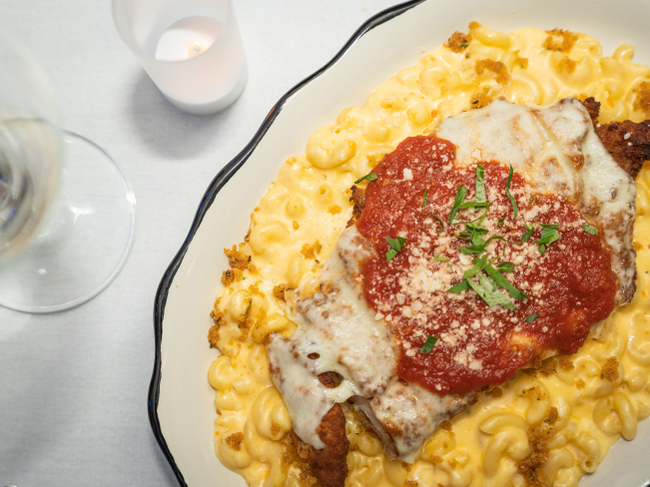 Chicken Parm Mac & Cheese