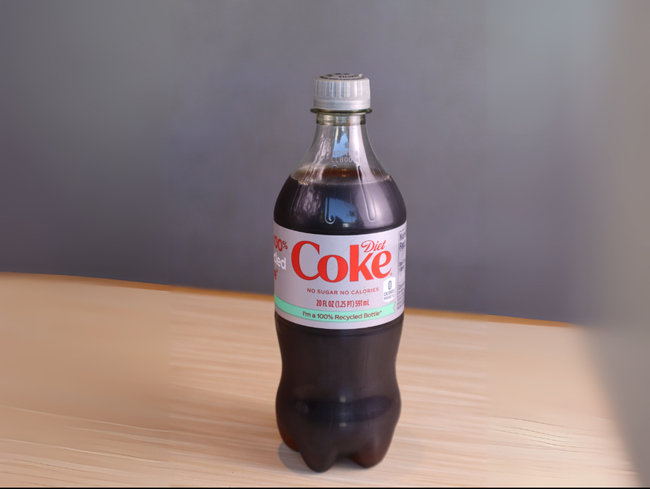 *Bottled Diet Coke*