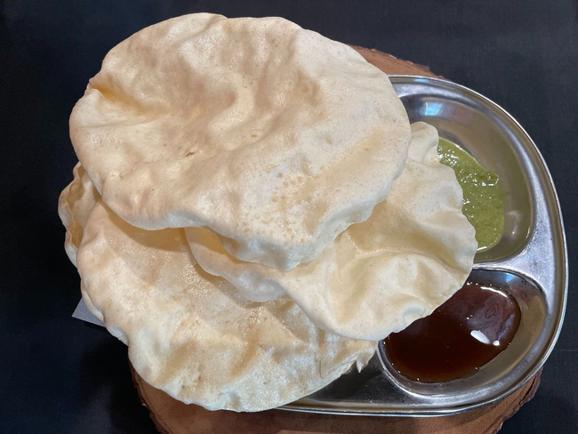 BR7.  Pappadam ( 4 Pieces)