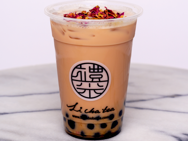 Rose Petals Milk Tea