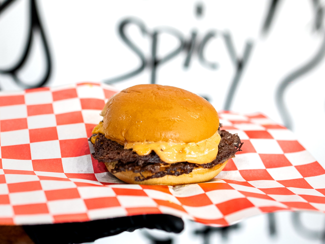 Spicy Double with Fries & Soda