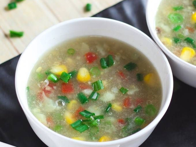 Sweet Corn Veg Soup