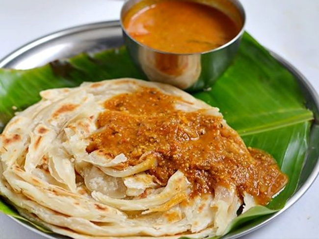 Malabar Parotta With Veg Kurma 2pc