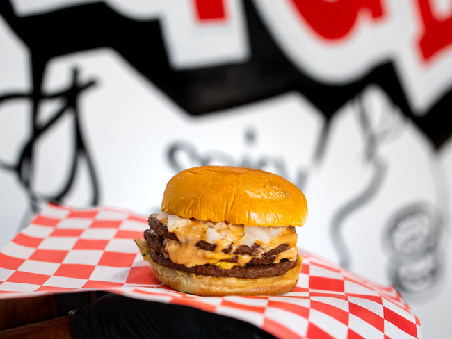 Triple Impossible Patty With Fries & Soda
