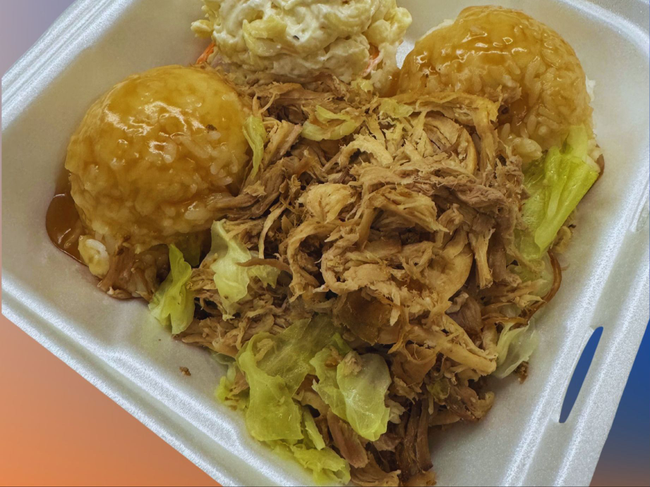 *Single Kalua Pork Plate