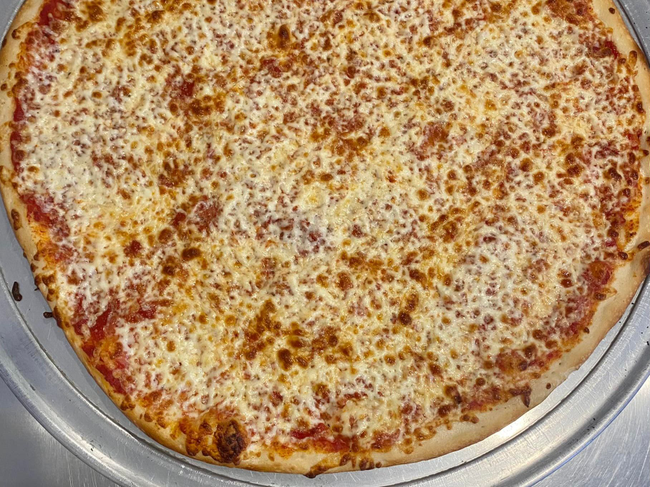6 Cut Round Cheese Pizza