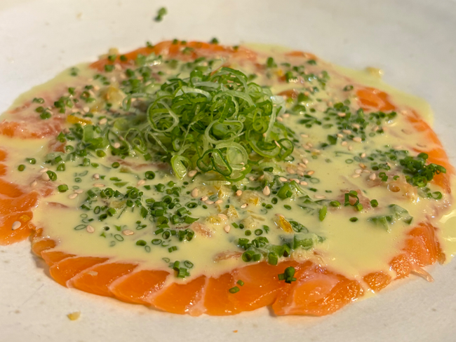 Salmon Jalapeño Carpaccio