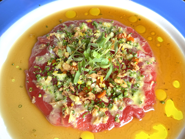 Bluefin Tuna Carpaccio