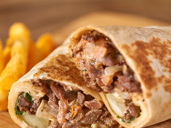 (5) BEEF SHAWARMA WRAP
