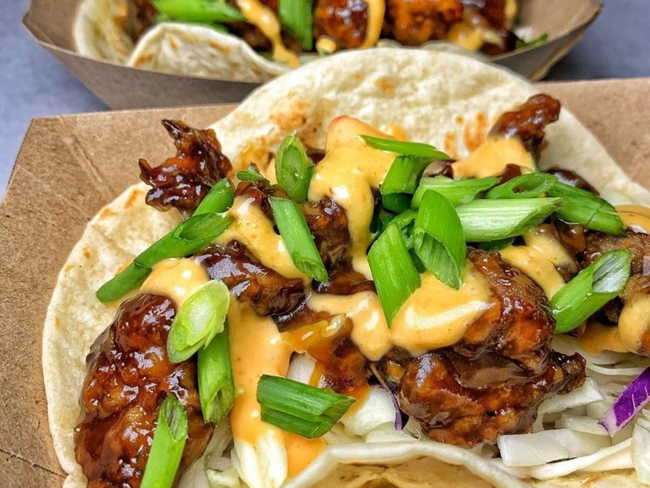 Mongolian Beef Tacos!