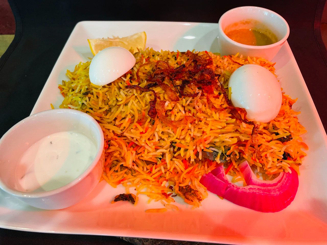 BY5. Vegetable Biriyani (gf,d)