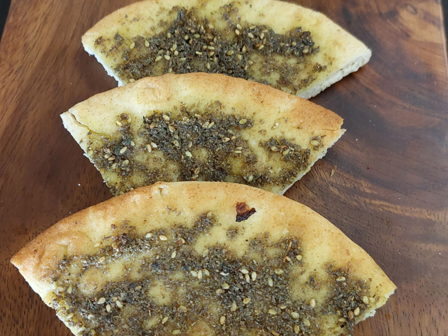 Manakesh Zaatar Herb Flat Bread