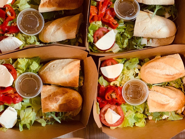 Lunch Box With Beverage