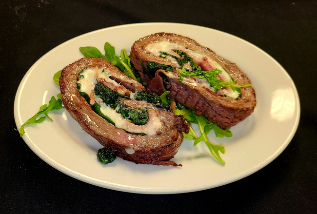Italian Stuffed Steak Pinwheel